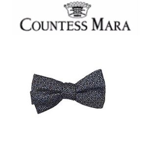 Countess Mara Mens Silk Jacquard Bow Tie